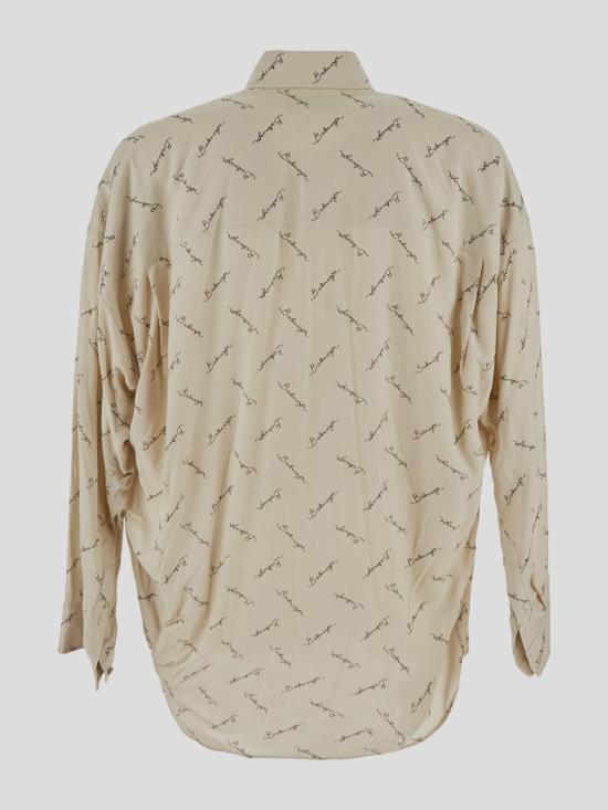 25SS 발렌시아가 셔츠 773300 TRLB19711 Beige - BALENCIAGA