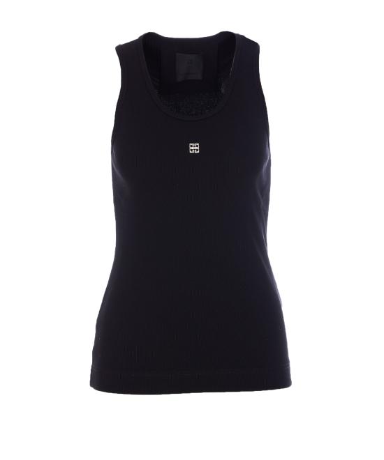 25SS 지방시 민소매 티셔츠 BW70CH3YQS 001 Black