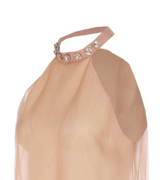 25SS 핑코 민소매 티셔츠 104974 A2GUQ35 Beige - PINKO