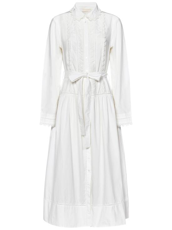 25SS 울라 존슨 롱 원피스 PS250125 CWRIE White