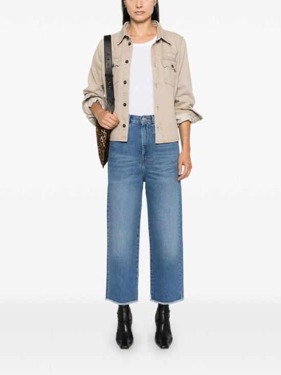  이자벨마랑 스트레이트 팬츠 PA0055FAB1H06I30BU Blue - ISABEL MARANT