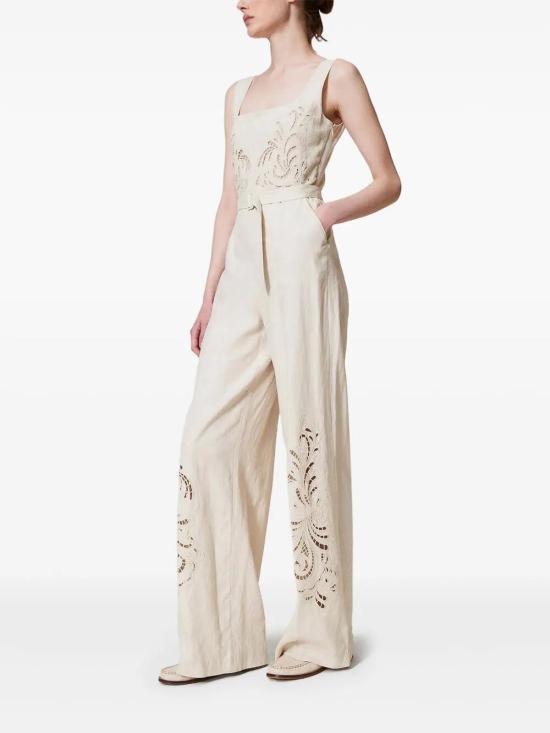  트윈셋 점프수트 251TP216300059 White - TWINSET