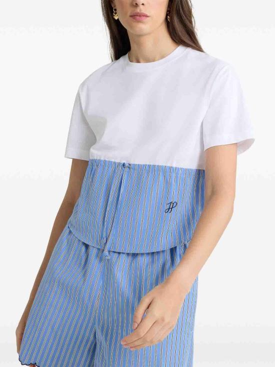  파투 반팔 티셔츠 JE1389999001W White - PATOU