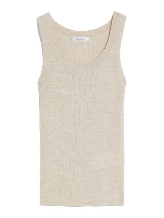  막스마라 민소매 티셔츠 25113610216E15 Beige