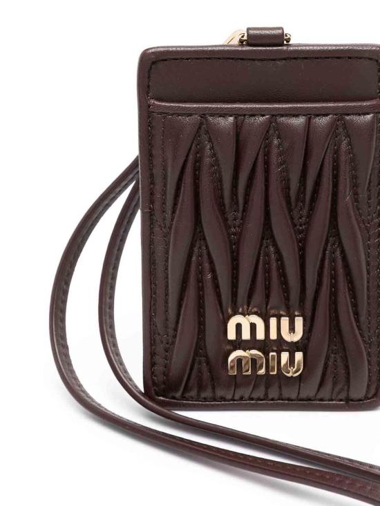 미우미우 지갑 5MC0162FPPF0NBL Brown - MIU MIU