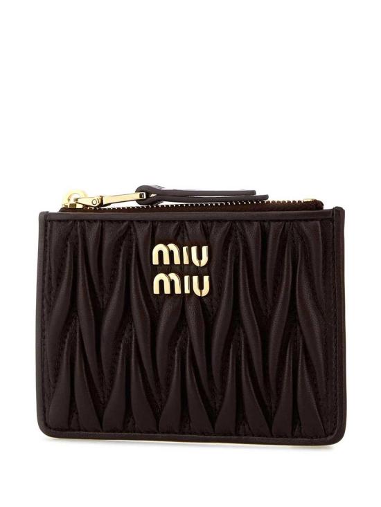 25FW 미우미우 지갑 5MC0932FPPF0NBL Camel - MIU MIU