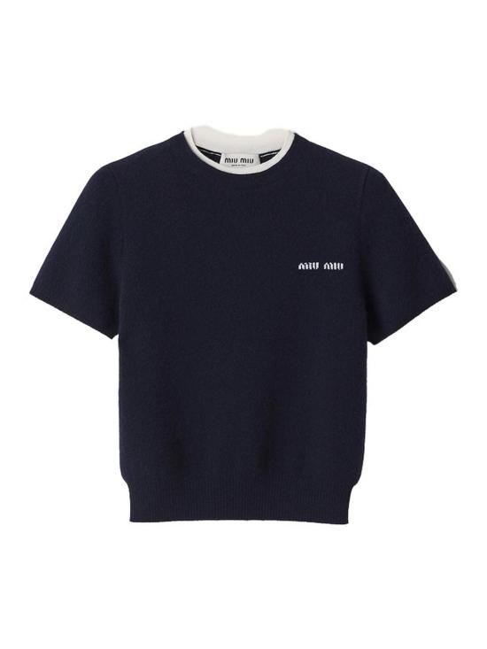  미우미우 스웨터 MMLA56SOOO16ONF0960 Blue