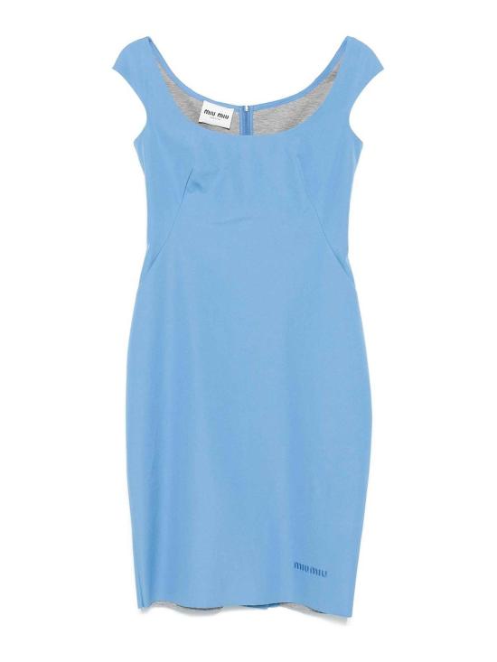  미우미우 숏 원피스 MF5572SOOO15T9F0013 Light Blue