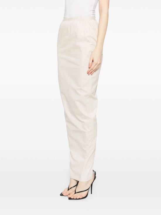  릭 오웬스 롱 스커트 RP01E7331P41 Cream - RICK OWENS