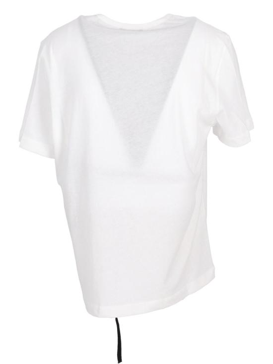  앤 드뮐미스터 반팔 티셔츠 B0012324FA206001 White - ANN DEMEULEMEESTER
