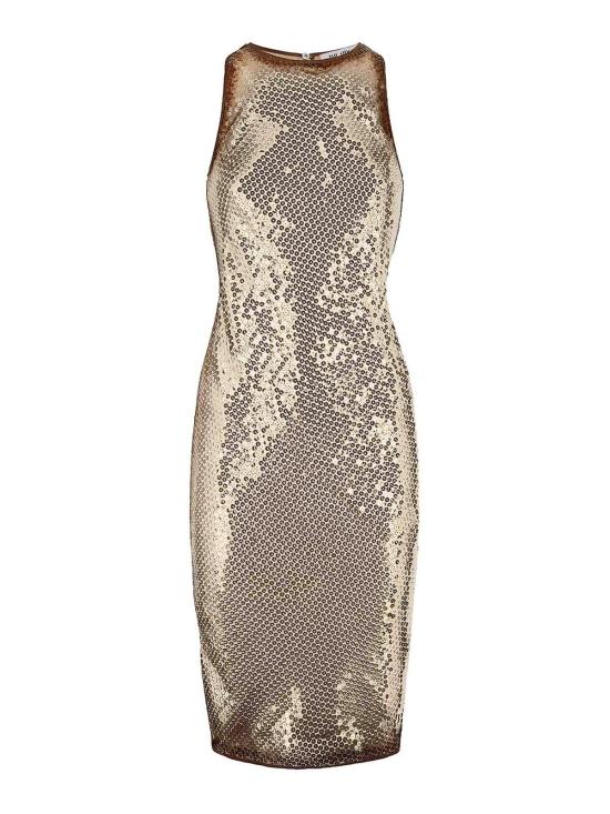  디 아티코 미디 원피스 250WCA00389022 Gold