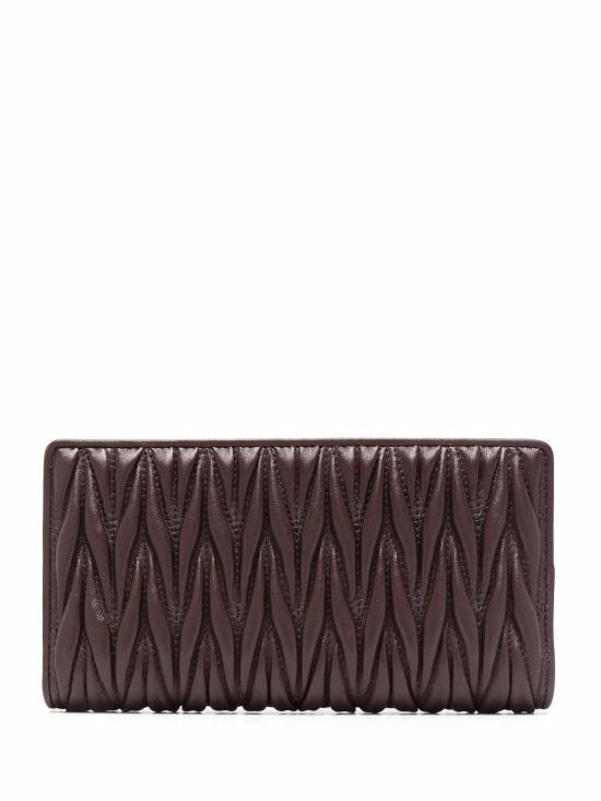  미우미우 지갑 5MV0272FPPF0NBL Brown - MIU MIU