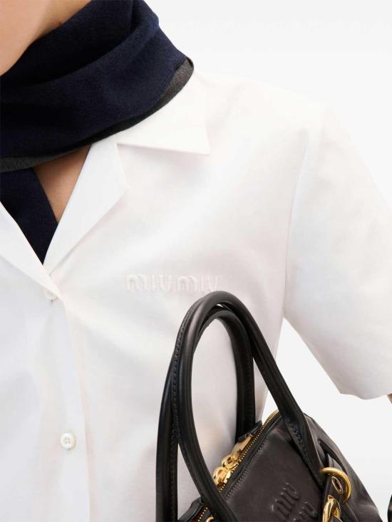  미우미우 스커트 MF5568SOOO15T9F0009 White - MIU MIU