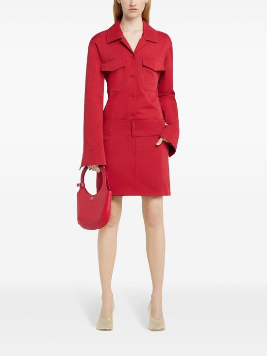 25SS 쿠레쥬 블라우스 125CCH074PL01784015 Red - COURREGES