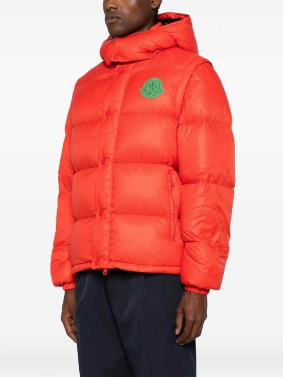  몽클레어 사이클론 투인원 다운 자켓 J20911A00022596RD347 Dark Orange - MONCLER