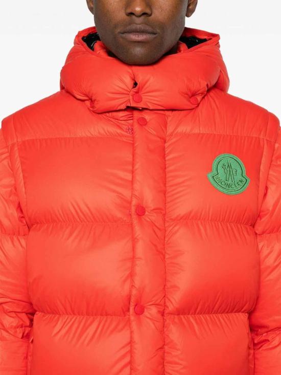  몽클레어 사이클론 투인원 다운 자켓 J20911A00022596RD347 Dark Orange - MONCLER
