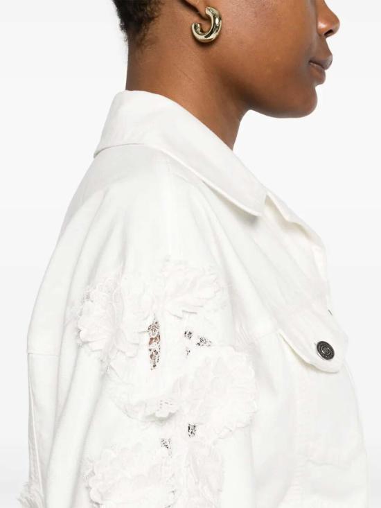  에르마노 설비노 자켓 D467I325APHRY14300 White - ERMANNO SCERVINO