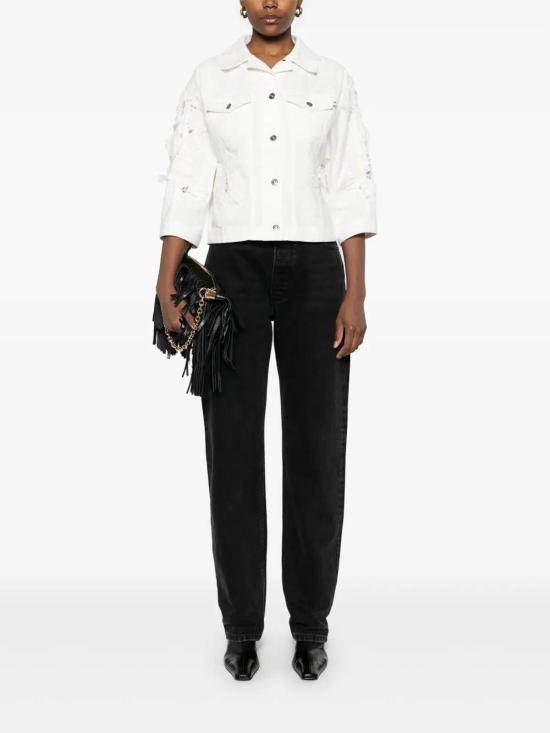  에르마노 설비노 자켓 D467I325APHRY14300 White - ERMANNO SCERVINO