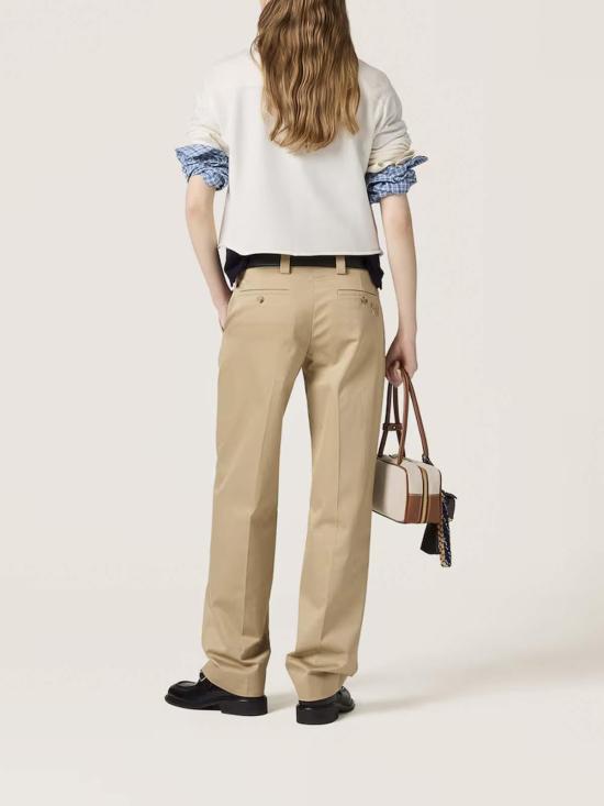  미우미우 블라우스 MMF945SOOO16OGF0009 White - MIU MIU