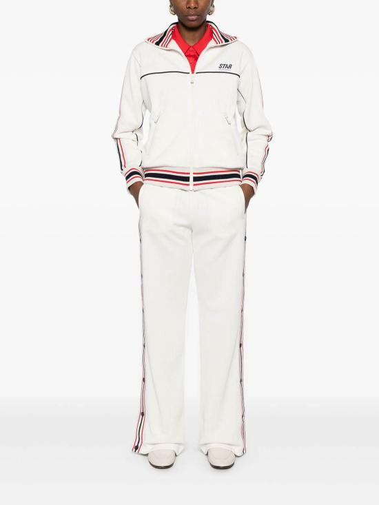  골든구스 스트레이트 팬츠 GWP01799P00165320103 White - GOLDEN GOOSE