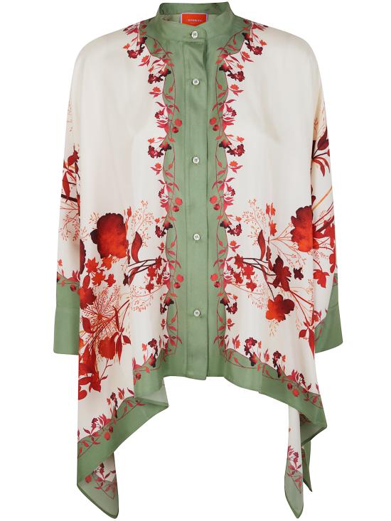 25SS 라 더블제이 튜닉 SHI0059 SIL006WOD01 GR08 WOODLAND PLAC E - LA DOUBLEJ