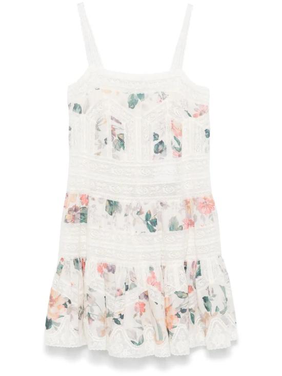 25SS 짐머만 숏 원피스 2459DRS252 CREAM MULTI FRORAL