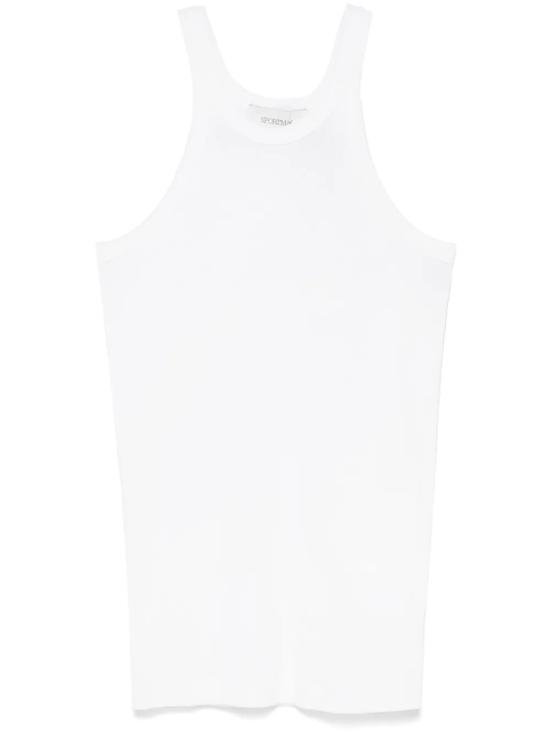  막스마라 스포츠막스 민소매 티셔츠 2512941012600 001 OPTIC WHITE