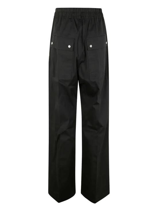 25SS 릭 오웬스 스트레이트 팬츠 RP01E7361 TE 09 BLACK - RICK OWENS