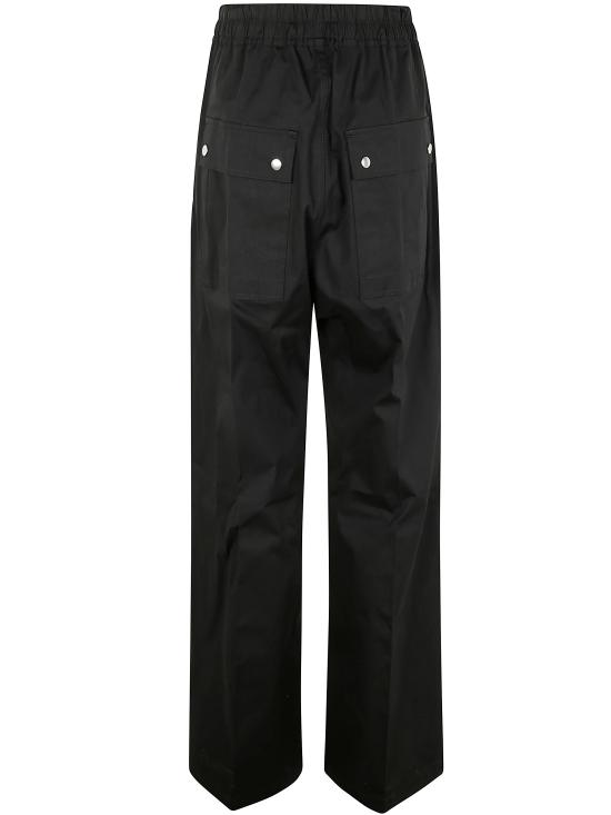 25SS 릭 오웬스 스트레이트 팬츠 RP01E7361 TE 09 BLACK - RICK OWENS