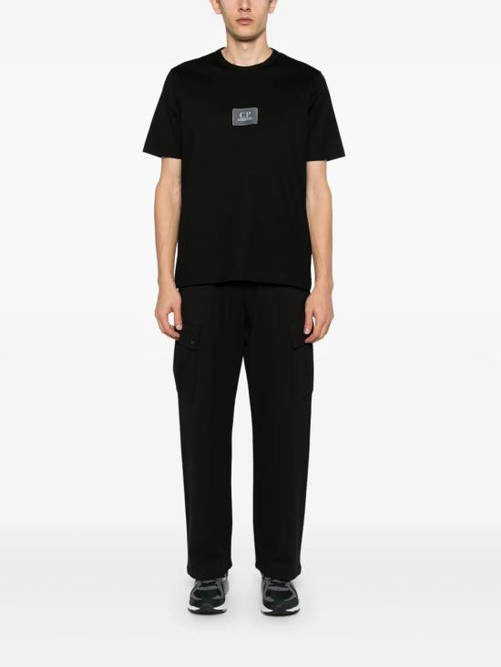 25SS 씨피 컴퍼니 스트레이트 팬츠 18CMSP045A 005086W 999 BLACK - C.P. COMPANY