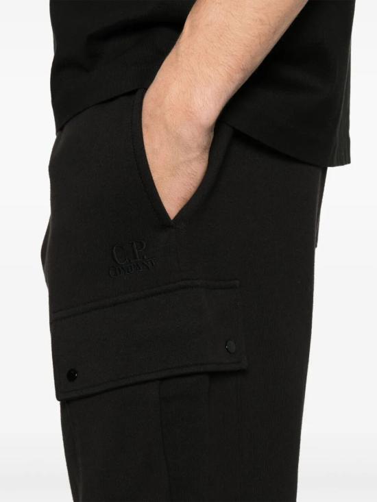 25SS 씨피 컴퍼니 스트레이트 팬츠 18CMSP045A 005086W 999 BLACK - C.P. COMPANY