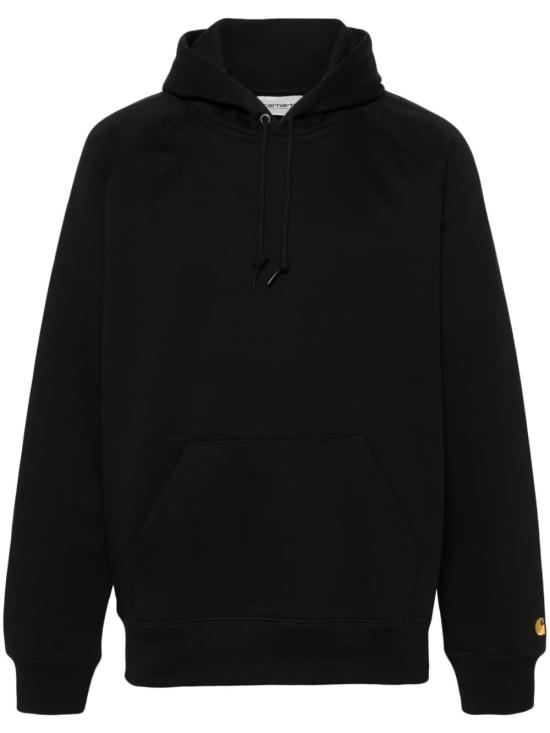  칼하트 WIP 체이스 후드 티셔츠 I033661 096 00FXX BLACK - CARHARTT WIP