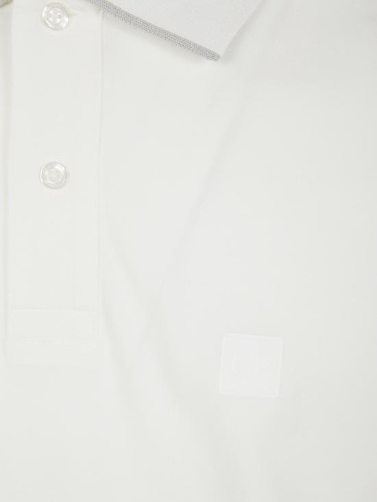 25SS 씨피 컴퍼니 폴로 티셔츠 18CLPL001A 005263W 103 GAUZE WHITE - C.P. COMPANY