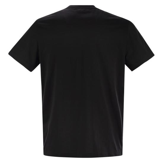 25SS 돈답 반팔 티셔츠 US198JF0271UZL4 BLACK - DONDUP