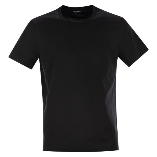 25SS 돈답 반팔 티셔츠 US198JF0271UZL4 BLACK