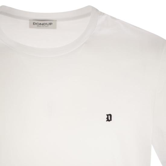 25SS 돈답 반팔 티셔츠 US198JF0271UZL4 WHITE - DONDUP