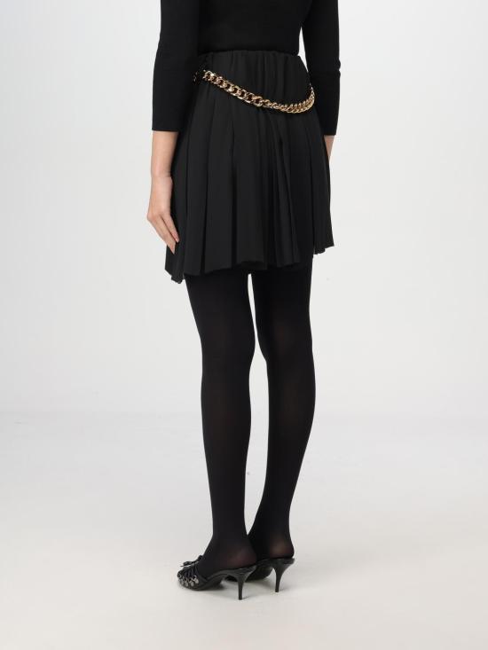 24FW 발렌시아가 숏 스커트 808788TGO08 1000 Black - BALENCIAGA