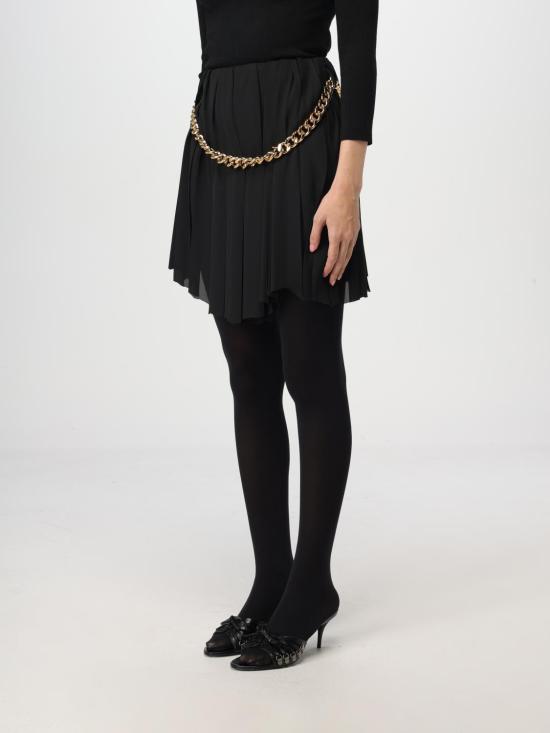 24FW 발렌시아가 숏 스커트 808788TGO08 1000 Black - BALENCIAGA