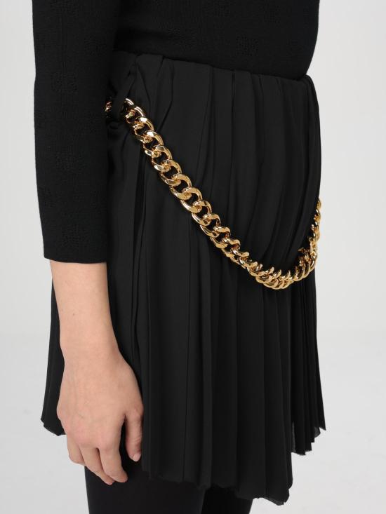 24FW 발렌시아가 숏 스커트 808788TGO08 1000 Black - BALENCIAGA