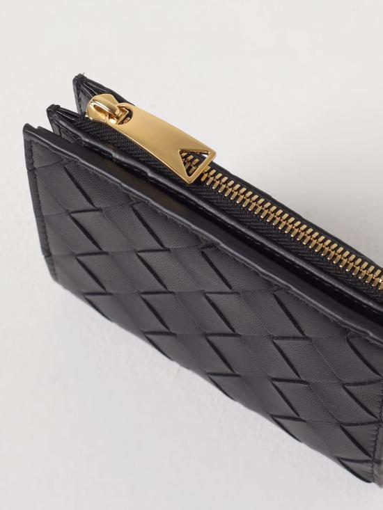25SS 보테가베네타 지갑 742330VCPP3 8425 Black - BOTTEGA VENETA