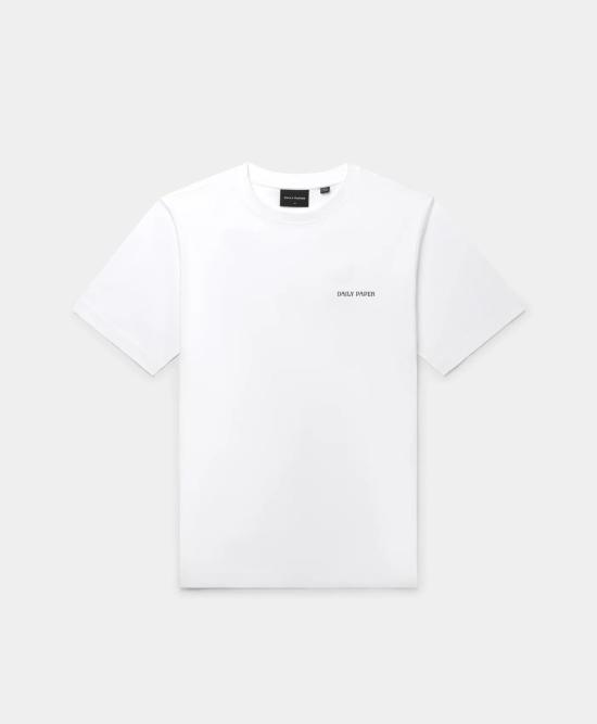 25SS 데일리 페이퍼 반팔 티셔츠 SENSES 2511150 WHITE White