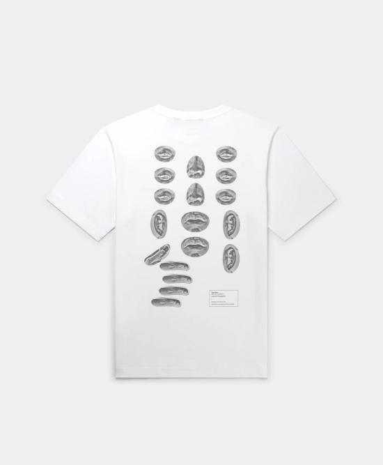 25SS 데일리 페이퍼 반팔 티셔츠 SENSES 2511150 WHITE White - DAILY PAPER