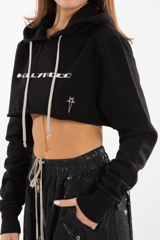 25SS 다크쉐도우 후드 티셔츠 DS01E3222 FEP5P 0911 Black - DRKSHDW