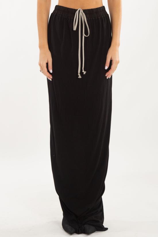 25SS 다크쉐도우 롱 스커트 DS01E3332 BHDB 09 Black