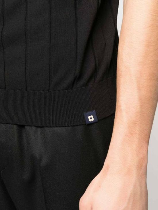  라르디니 반팔 티셔츠 EPLMMC70EP60020999 Black - LARDINI