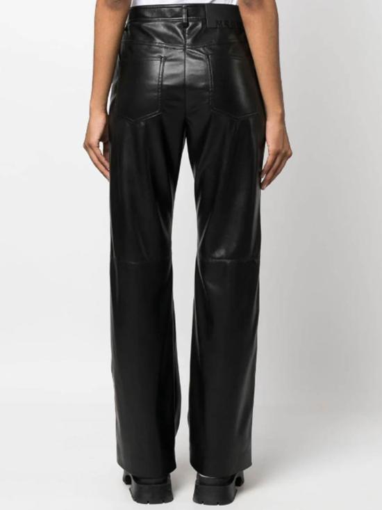  엠에스지엠 가죽 팬츠 3541MDP1623760599 Black - MSGM