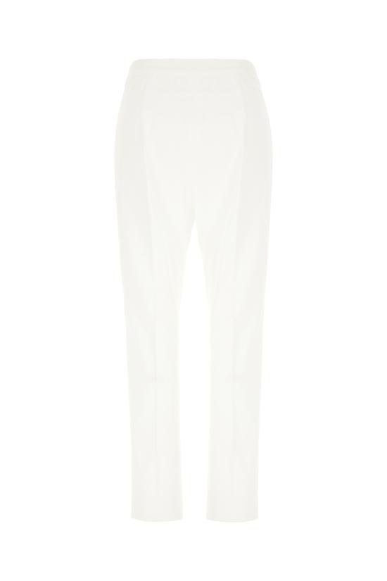 25SS 막스마라 스트레이트 팬츠 OKRA 056 Bianco - MAX MARA