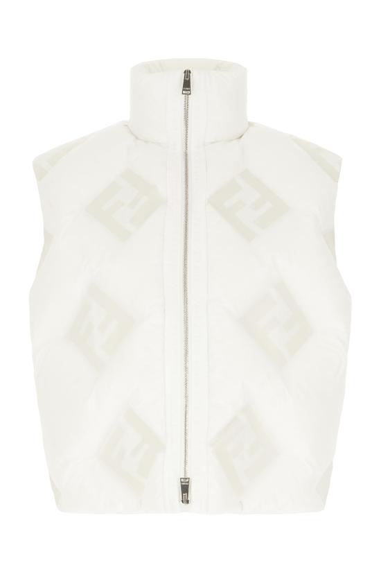 25SS 펜디 패딩 FAN191AT8C F08QQ OFF WHITE