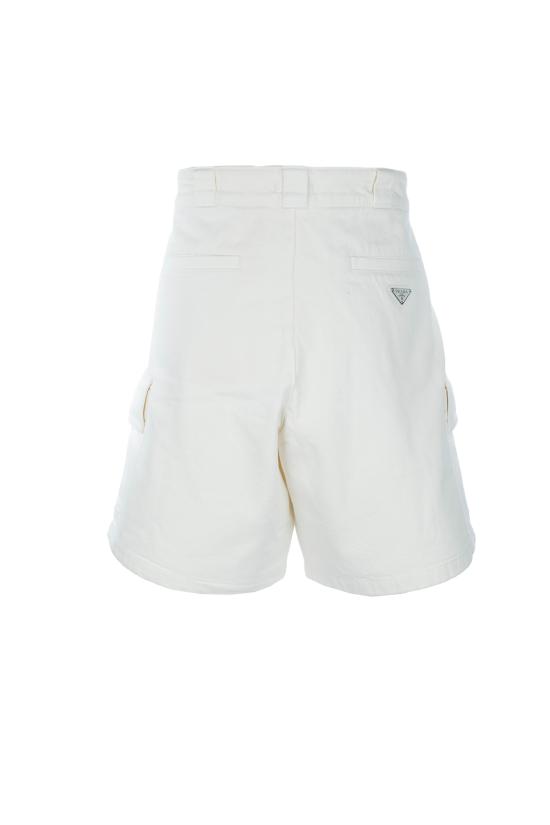 25SS 프라다 숏팬츠 GEP40414LW F01CD Bianco - PRADA
