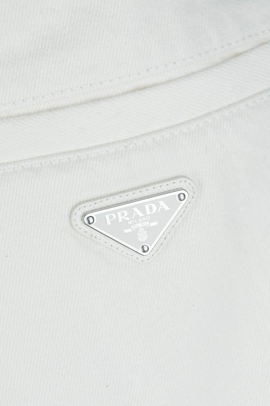 25SS 프라다 숏팬츠 GEP40414LW F01CD Bianco - PRADA